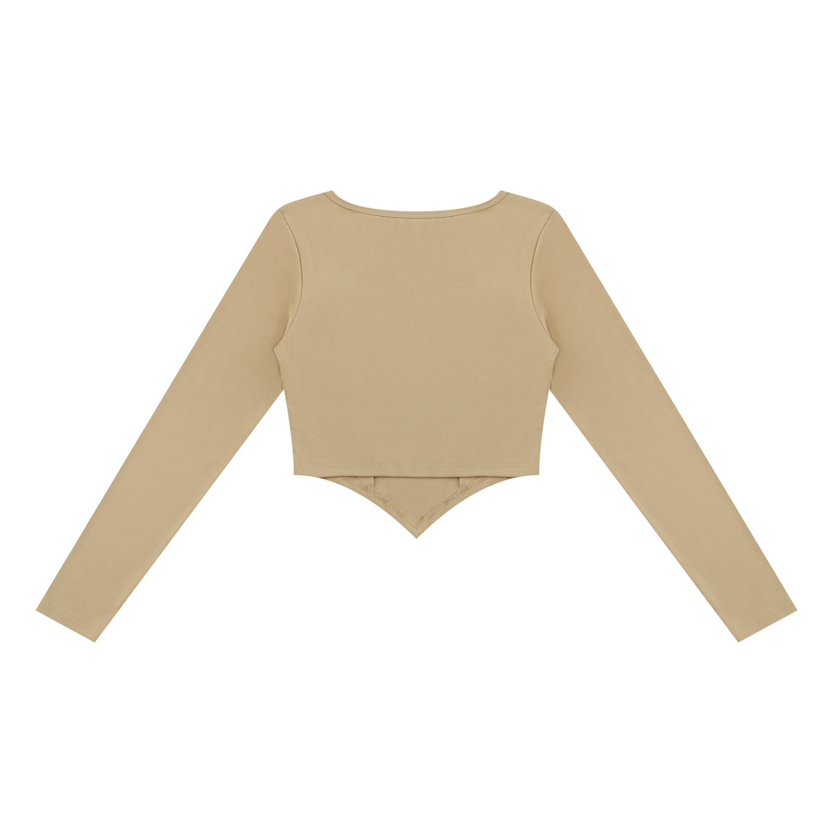 Women's Square Neck Cropped T-Shirt