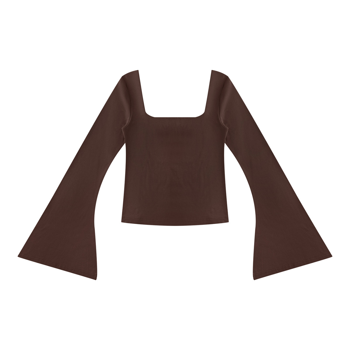 Women's Ruched Bell Sleeve T-Shirt