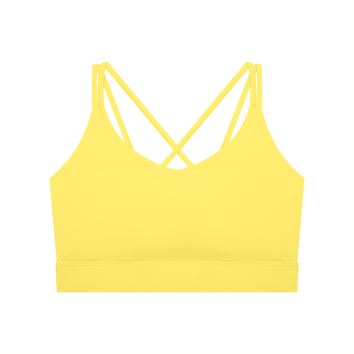 Women's Lycra Cropped Yoga Sport Bra