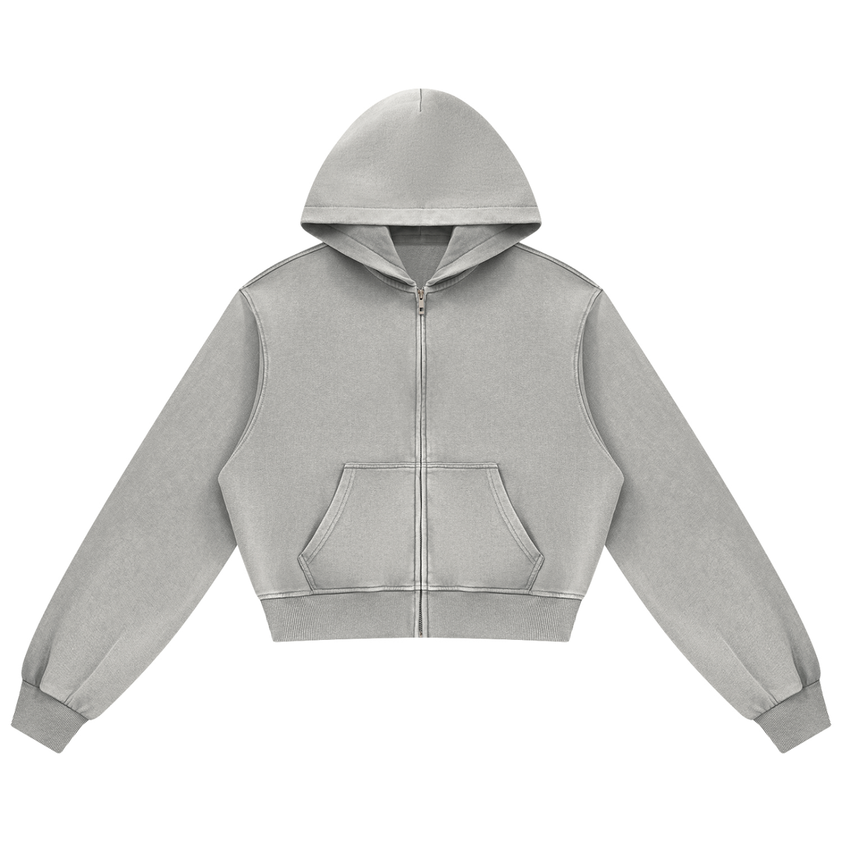 Women's Mineral Wash Full Zip Hoodie